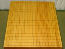 熊須碁盤店/熊須健一再生　日本産本榧四方柾目六寸八分碁盤(K494)